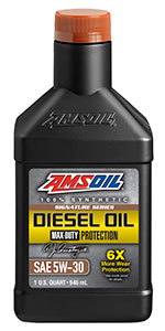 Amsoil synthetic diesel oil max duty protection 1 bottle