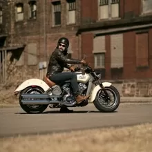 Harley-Davidson* or Indian Motorcycles* bike.