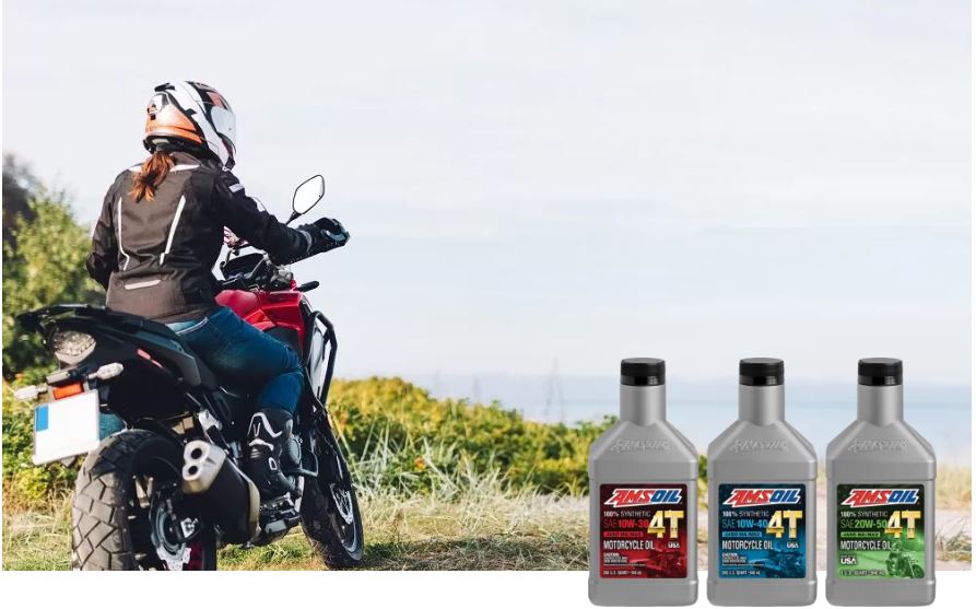 AMSOIL Synthetic Metric Motorcycle Oil