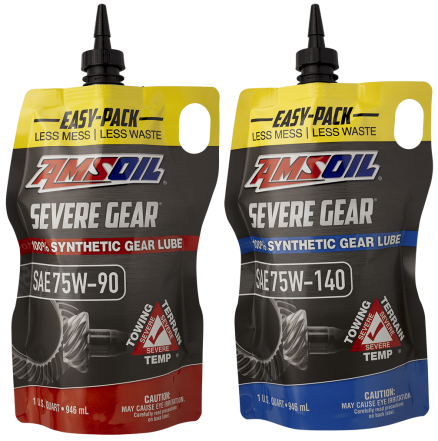 Amsoil synthetic severe gear lube easy-pack