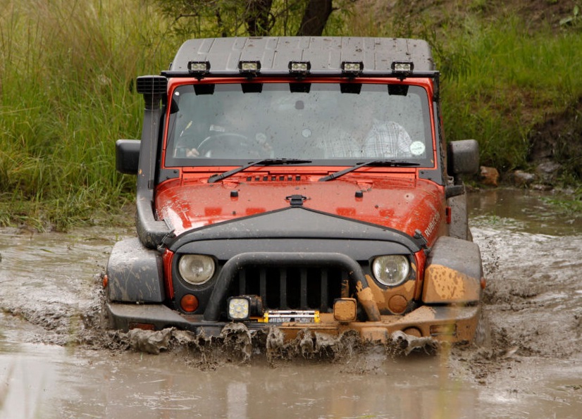 4-wheel drive in the mud - Amsoil synthetic diesel iol
