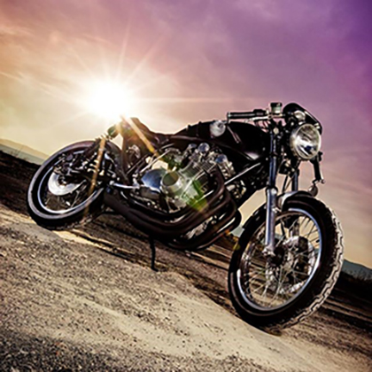 Harley Davidson - motorcycle parked 