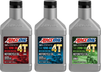 Amsoil synthetic motorcycle oils - 4T